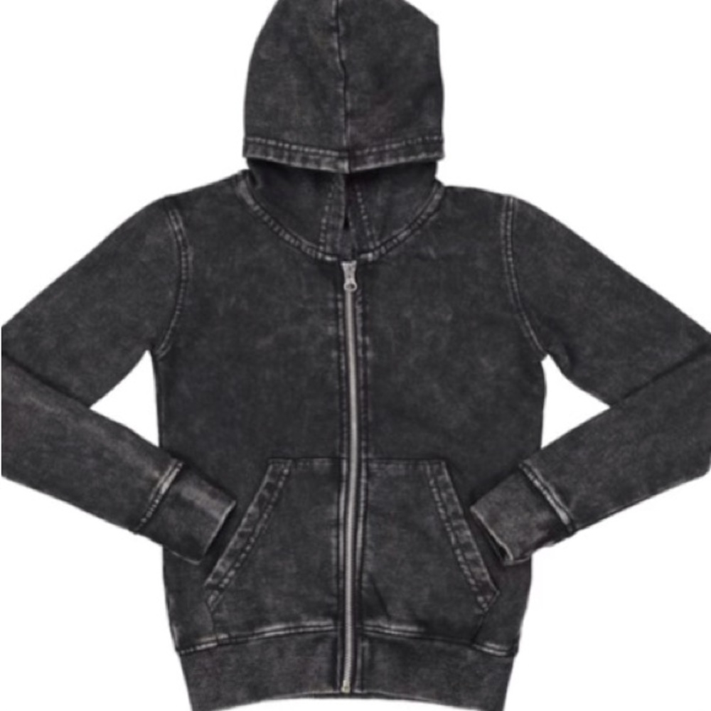 Basiq Apparel Denim Hoodie Sweatshirt